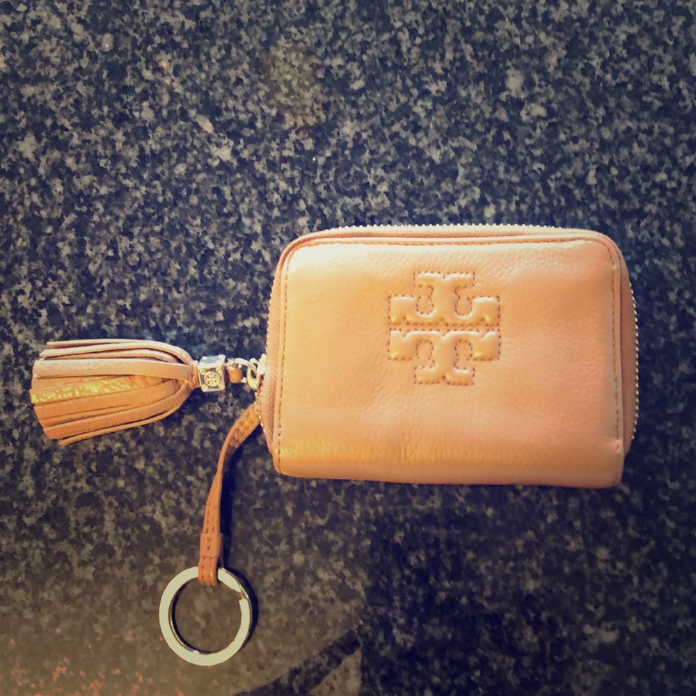 TORY BURCH WALLET KEYCHAIN